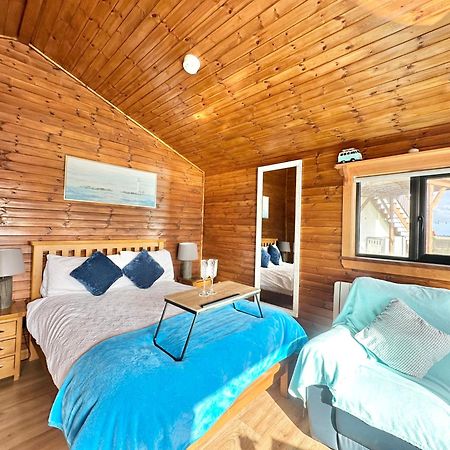 Cosy Portmor Log Cabin- Sea Views, Deck & Relaxation Malin Head Exterior foto